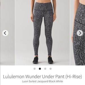Lululemon Wunder Under Pant (Hi-Rise)